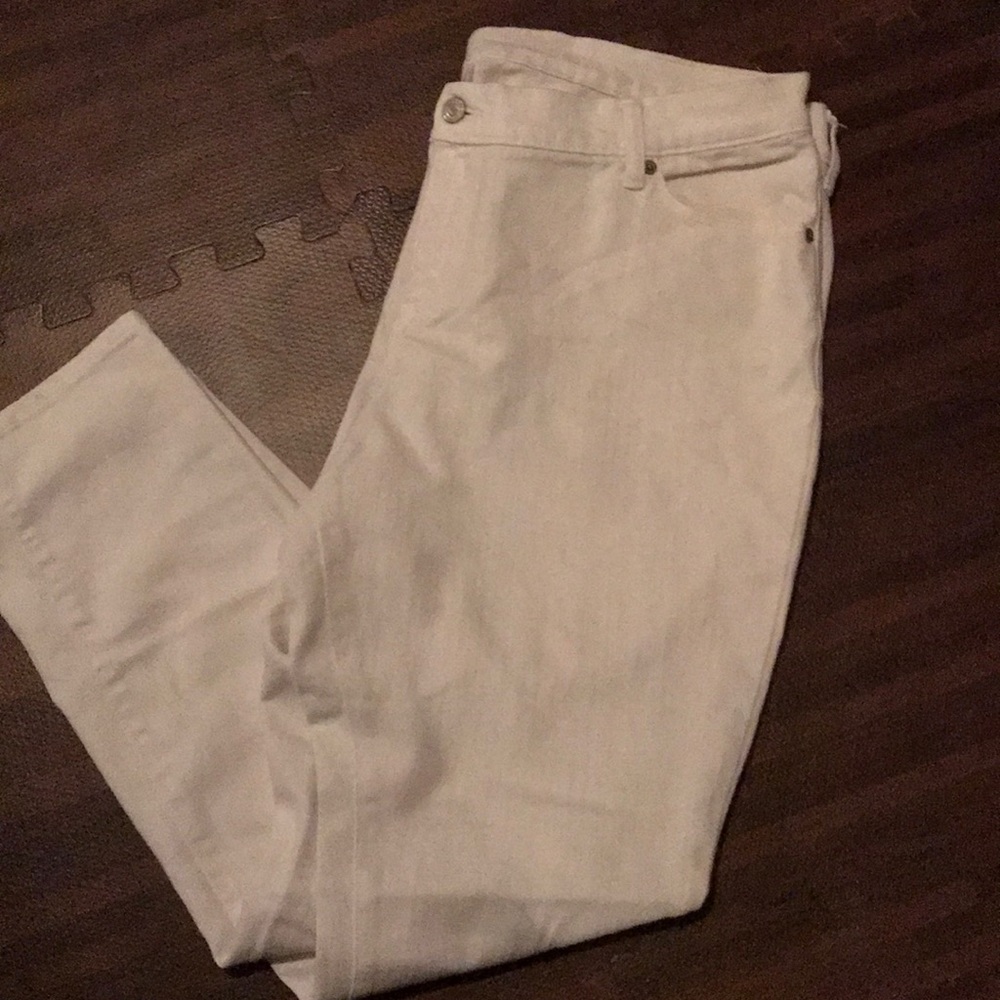 White jeans